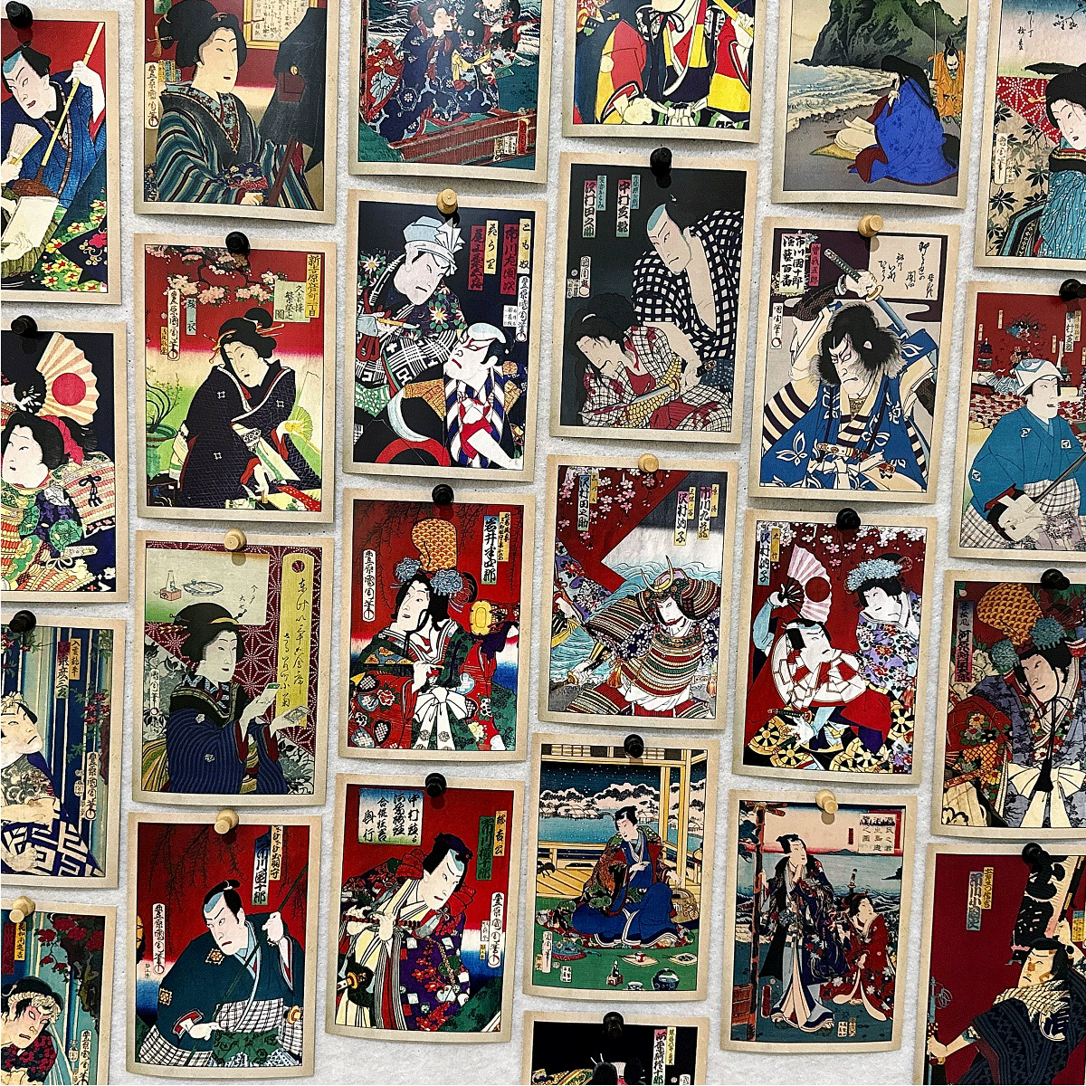 Art Craft And - Toyohara Kunichika Ukiyo-e Postcards 30PCS Japanese