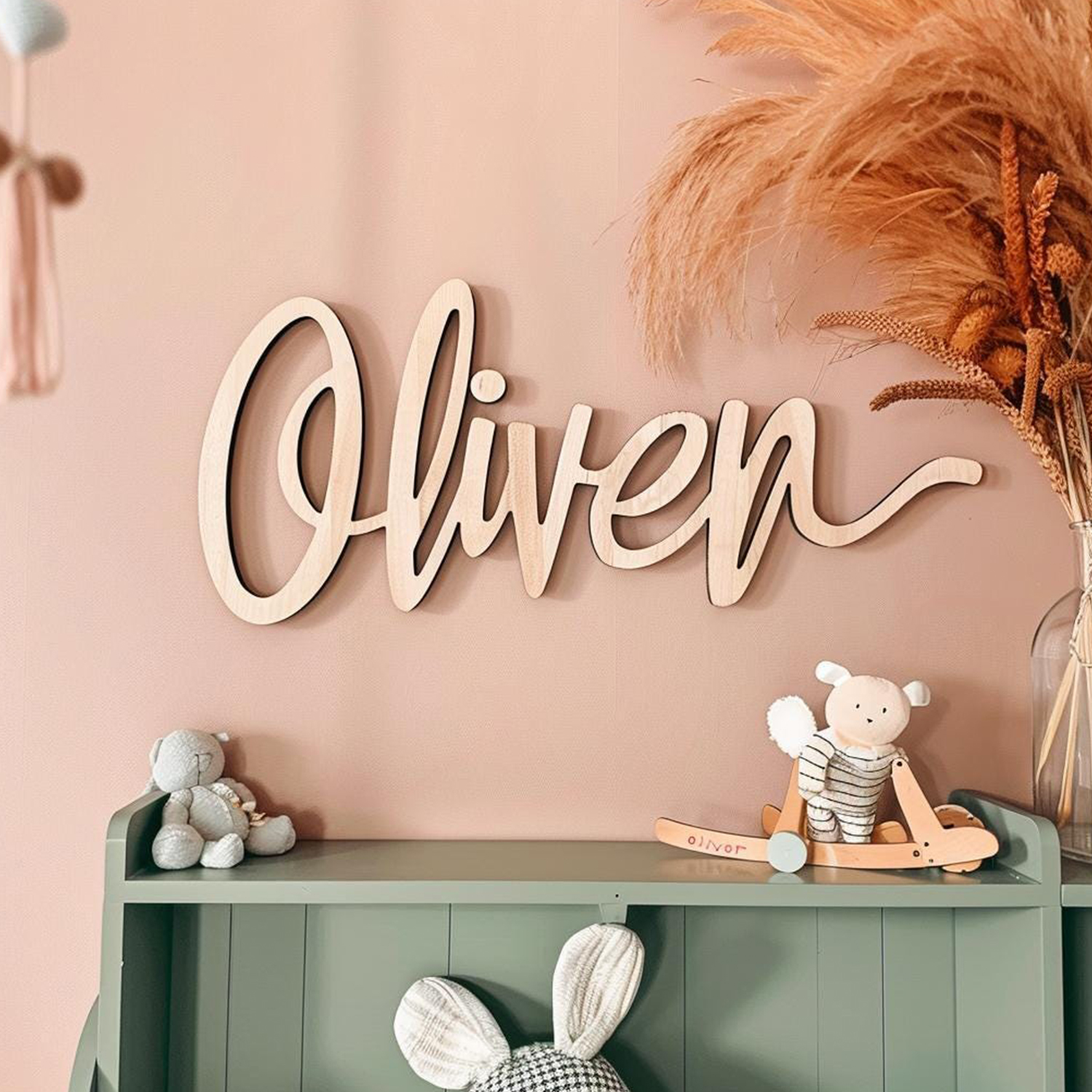 Art Craft Christmas - 1pc Customized personalized name tag, Customizable