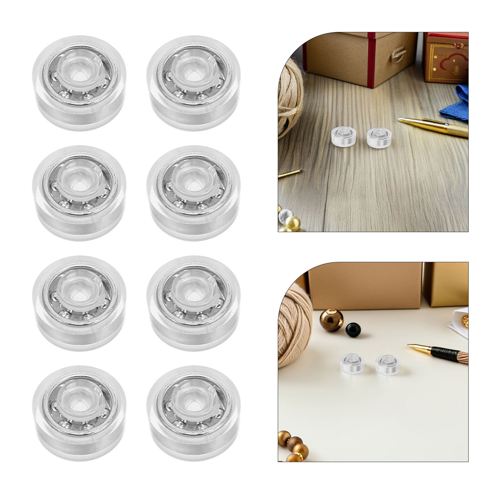 Art Craft Handmade - 40Pcs Windmill Rotary Bearings Mini Rotatable