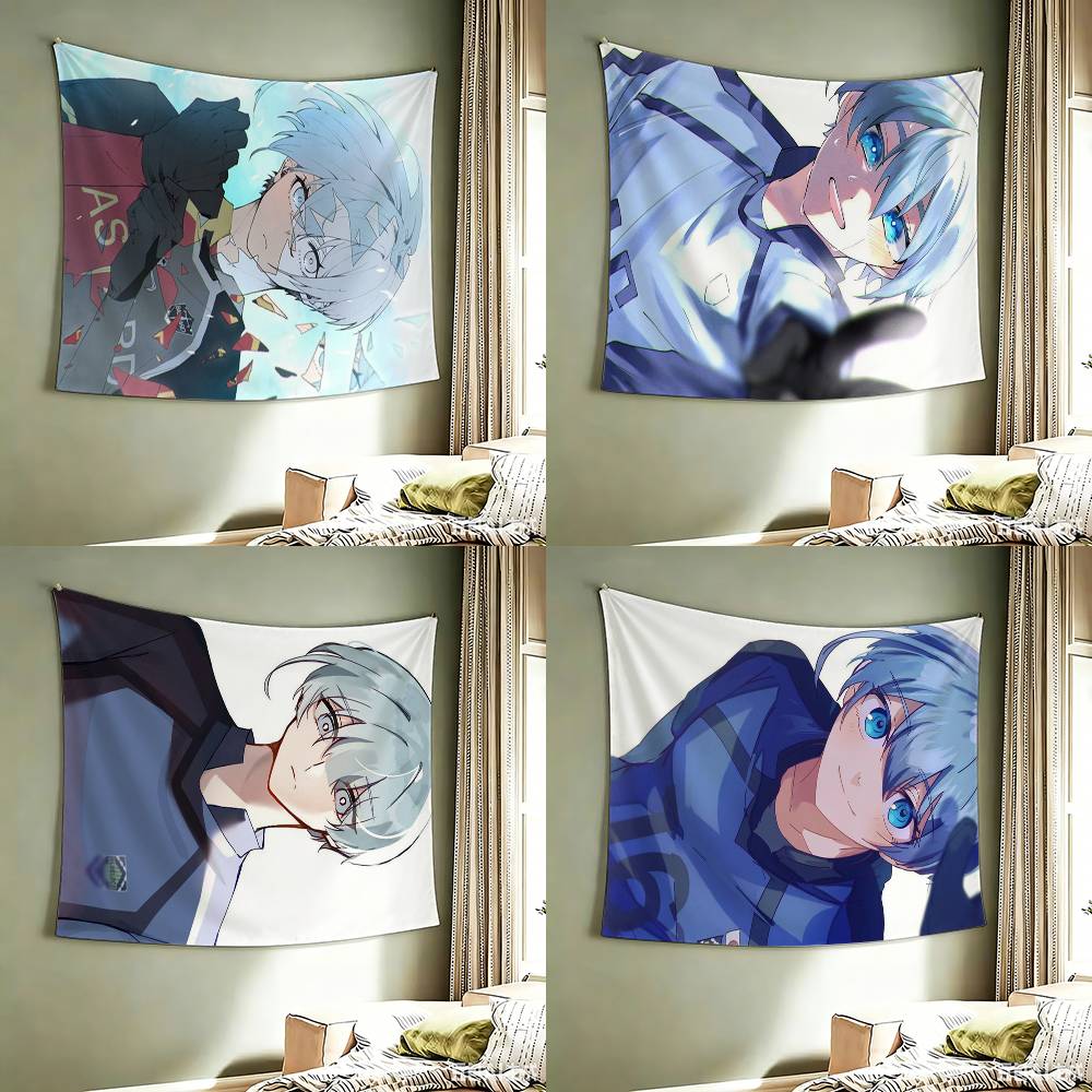 Art & Craft Qatar - Yo Hiori Blue Lock Anime flag