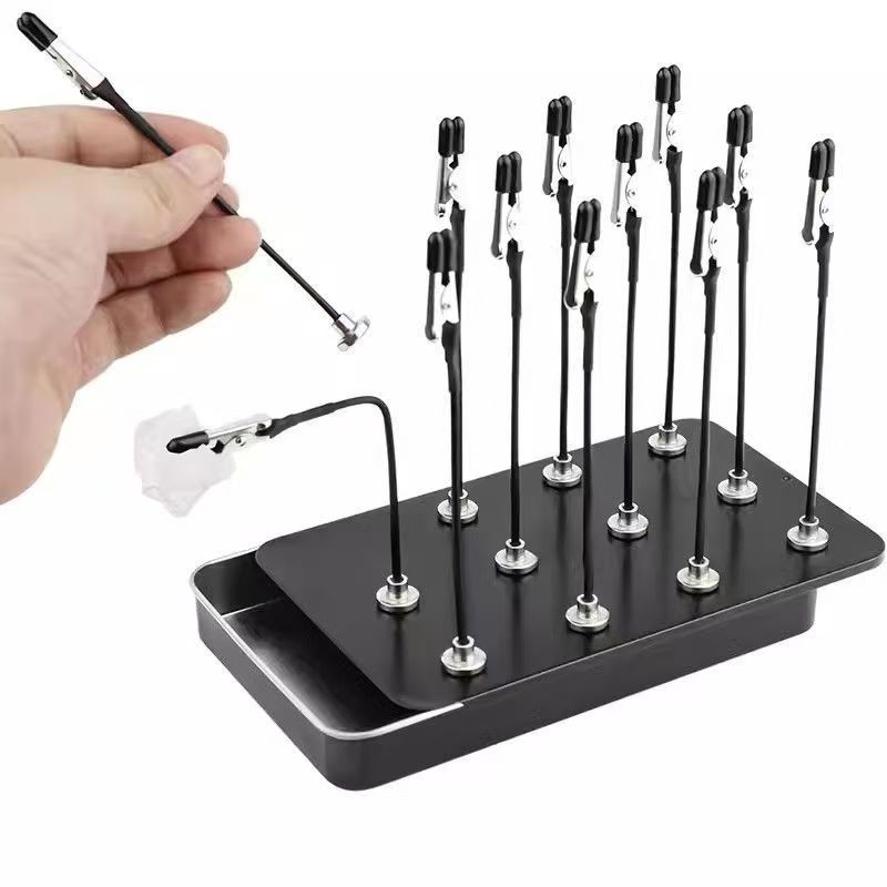Box Art And Craft - Model Painting Stand Base Holder 12PCS