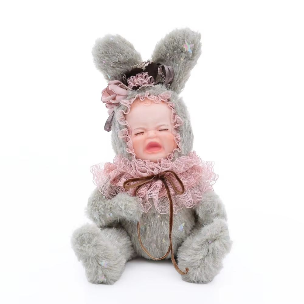 Art Craft Handmade - Cloveray 8-inch Original Porcelain Doll Bunny