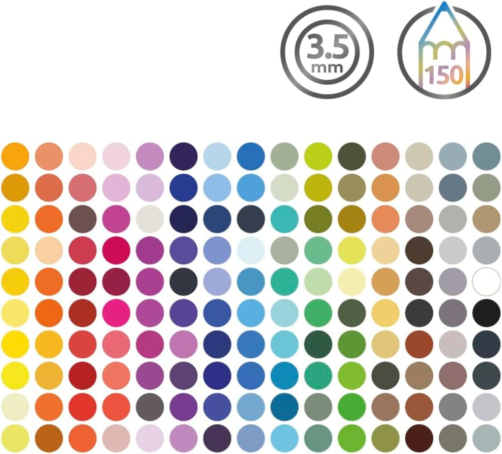 150 Colored Pencils Set, Soft  – Colored Pencil Professional recenzja i cena