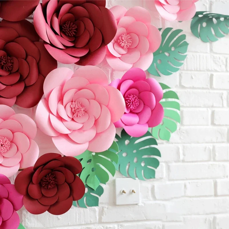 DIY Artificial Large Paper Ros – Art And Craft For Nursery recenzja i cena