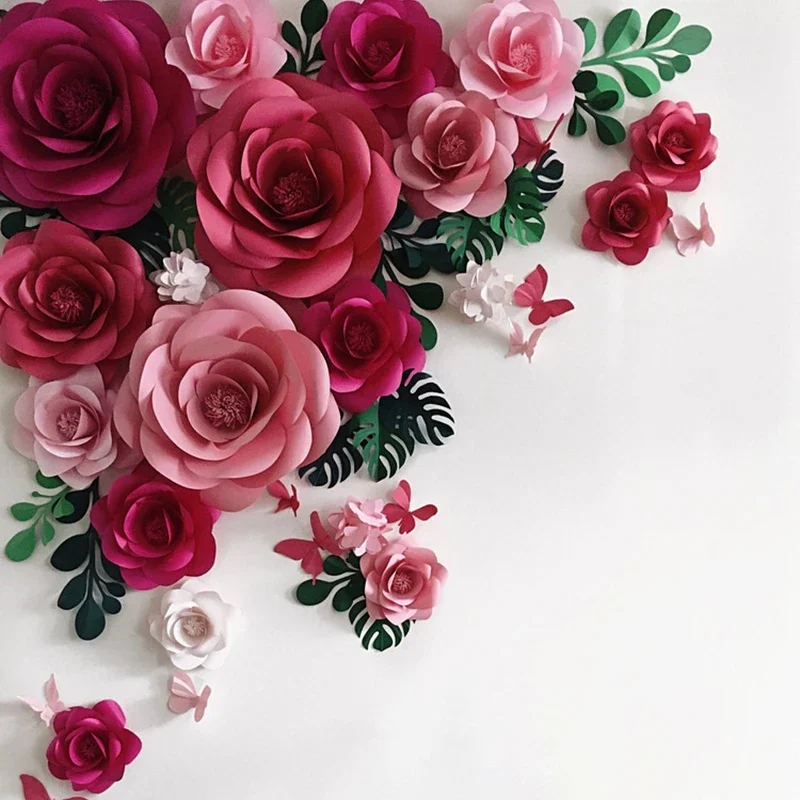 DIY Artificial Large Paper Ros – Art And Craft For Nursery recenzja i cena