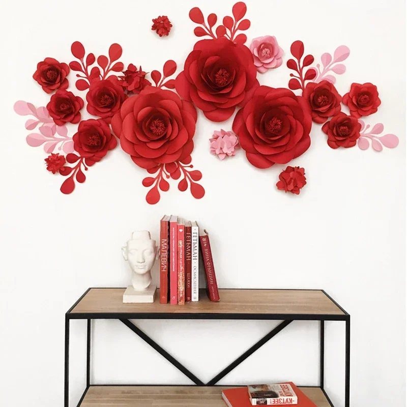 DIY Artificial Large Paper Ros – Art And Craft For Nursery recenzja i cena