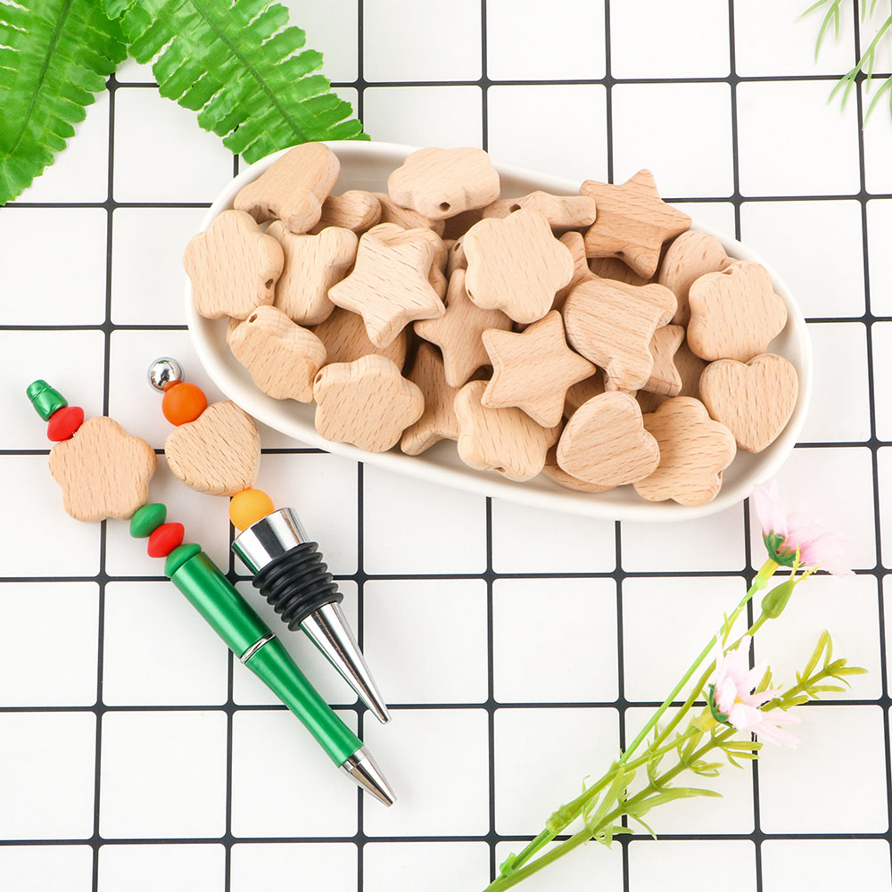 Kovict 15pcs Beech Wood Bear F – Art Craft Handmade recenzja i cena