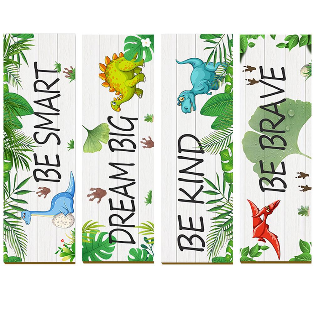 4pcs Hanging Decor Cartoon Din – Art And Craft For Nursery recenzja i cena