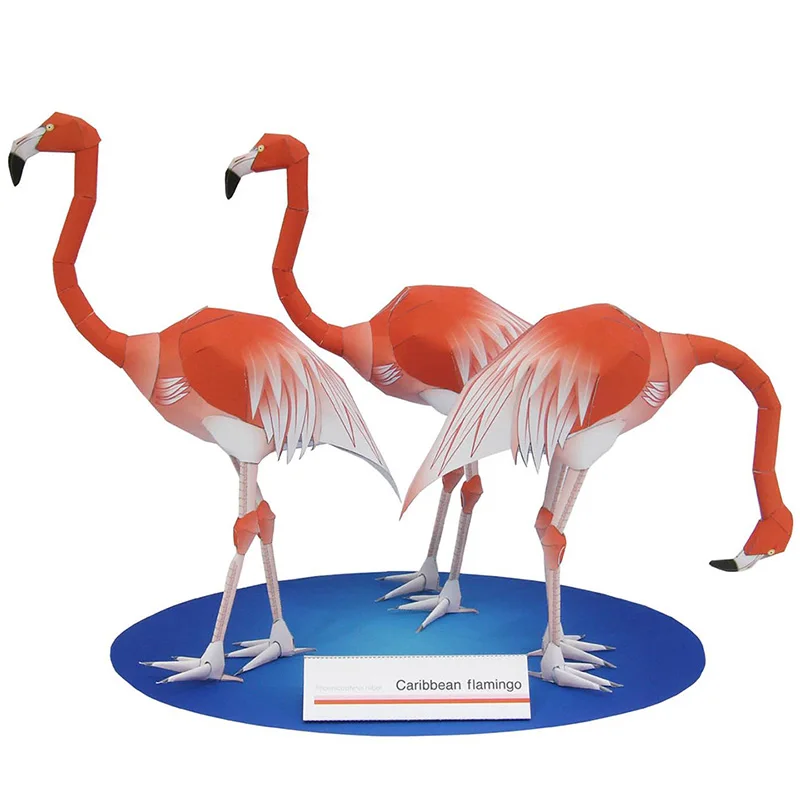 Caribbean Flamingo Folding Thr – Art Craft With Cardboard recenzja i cena