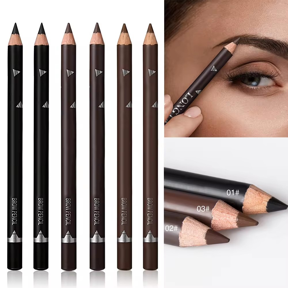 6/12Pcs Eye Brow Pencil Waterp – Colored Pencil Professional recenzja i cena