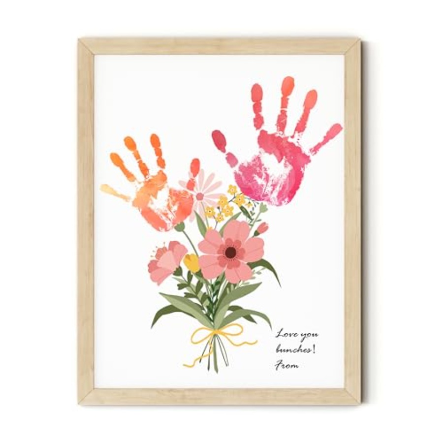 Flower Bouquet Handprint Art C – Art & Craft Tape recenzja i cena