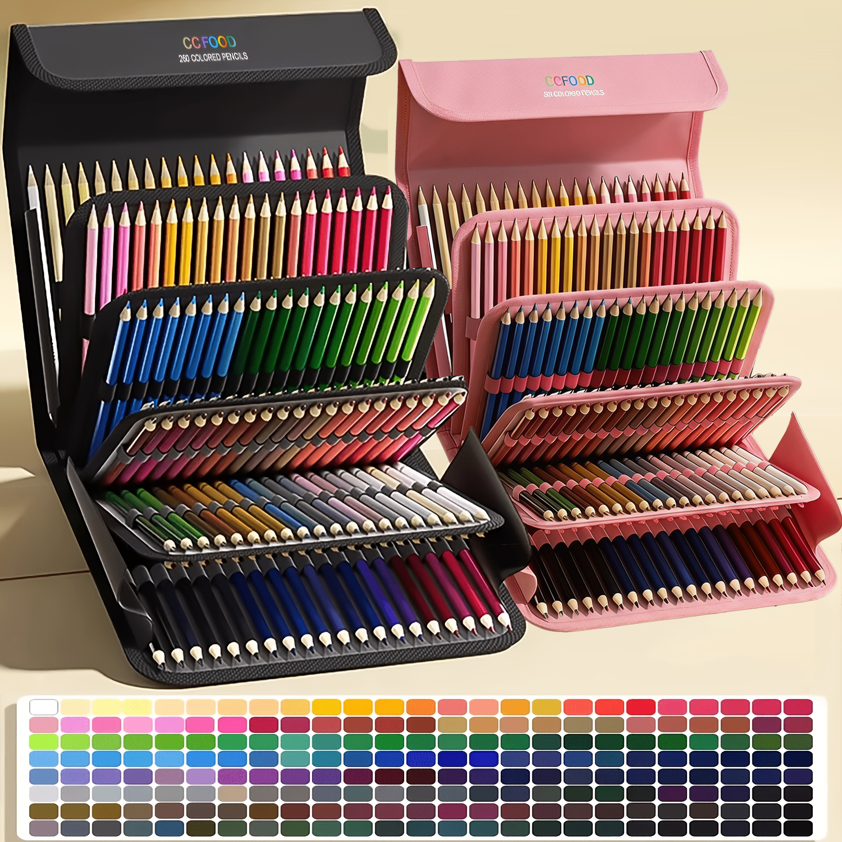 50/72/120-color oil-based colo – Colored Pencil Professional recenzja i cena
