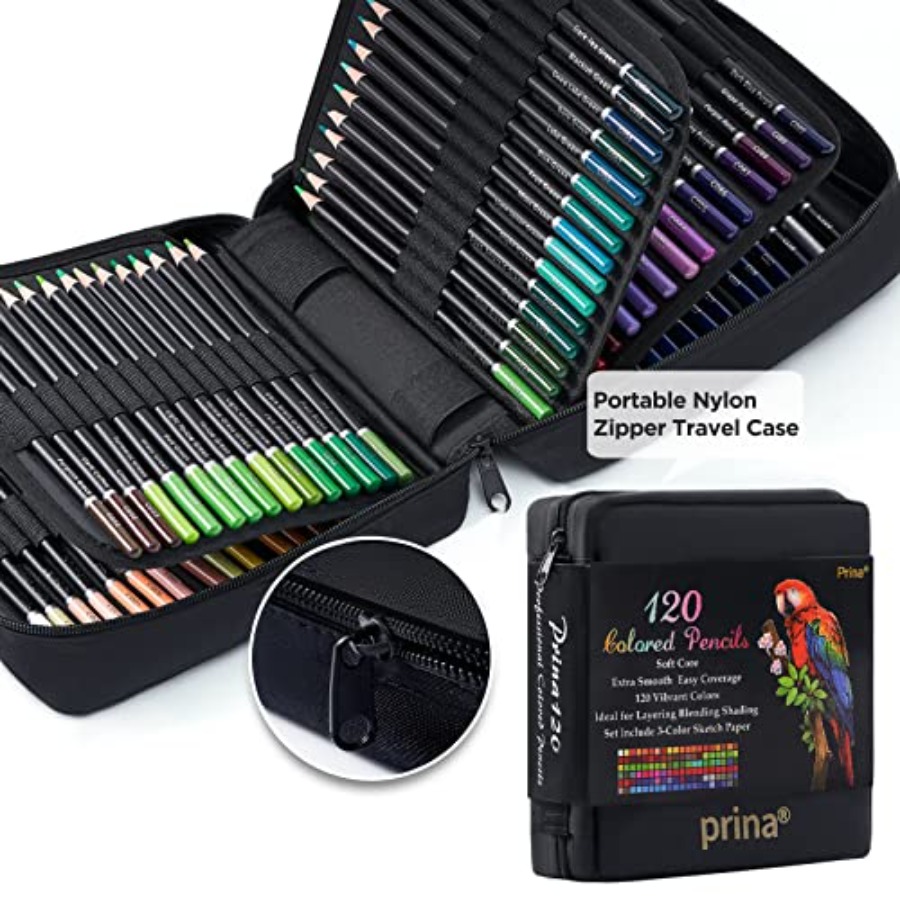 Art Supplies 120 Colors Colore – Colored Pencil Professional recenzja i cena