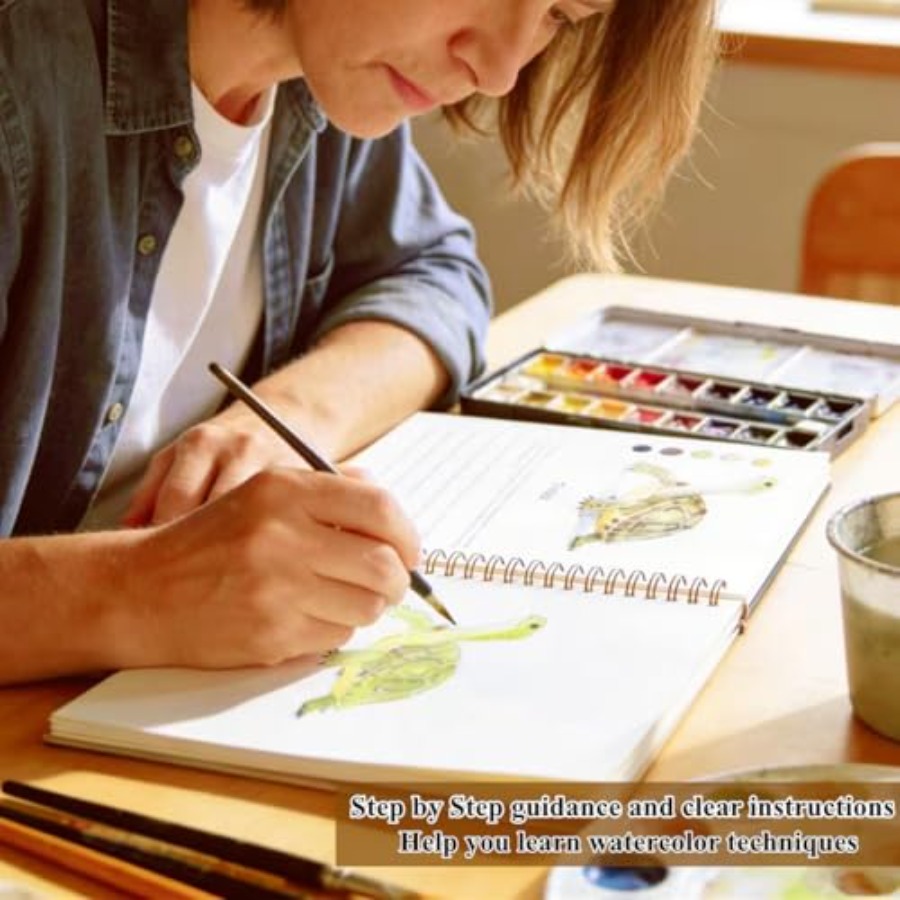 Watercolor Workbooks with Sket – Art Craft Book recenzja i cena