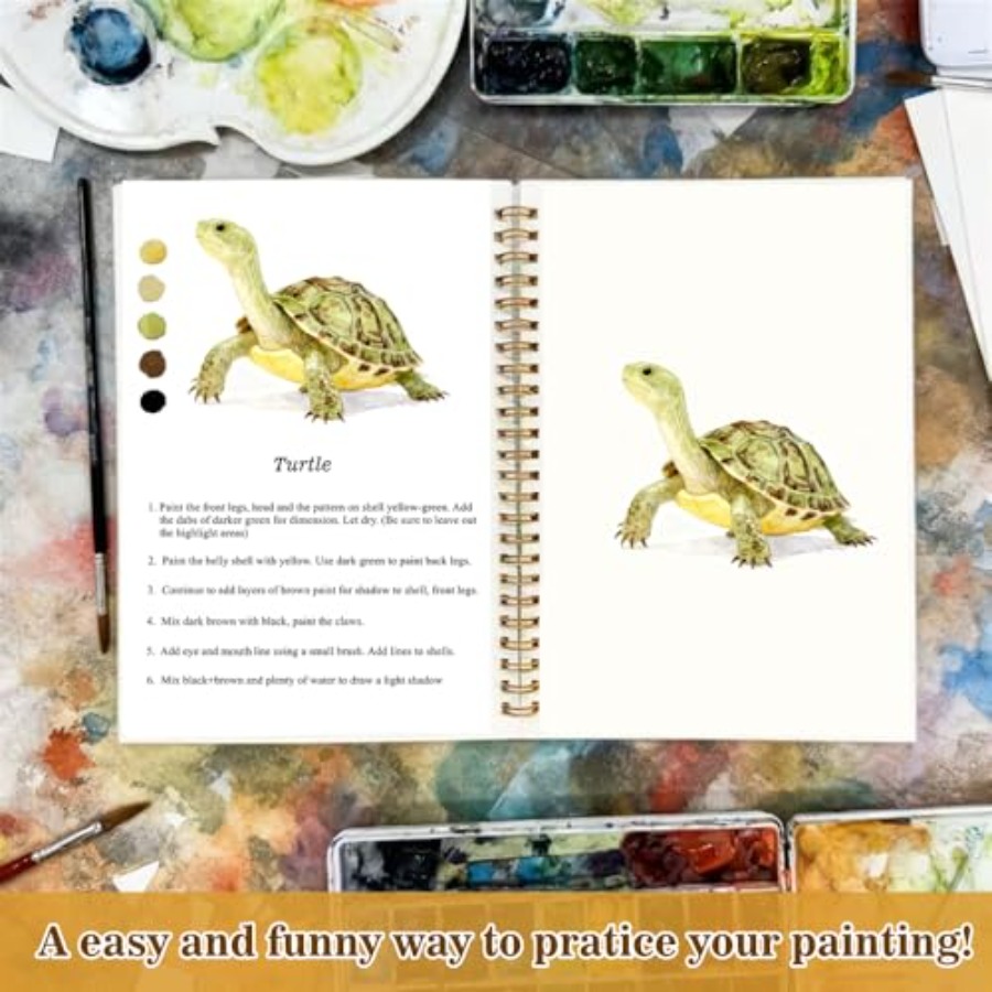 Watercolor Workbooks with Sket – Art Craft Book recenzja i cena