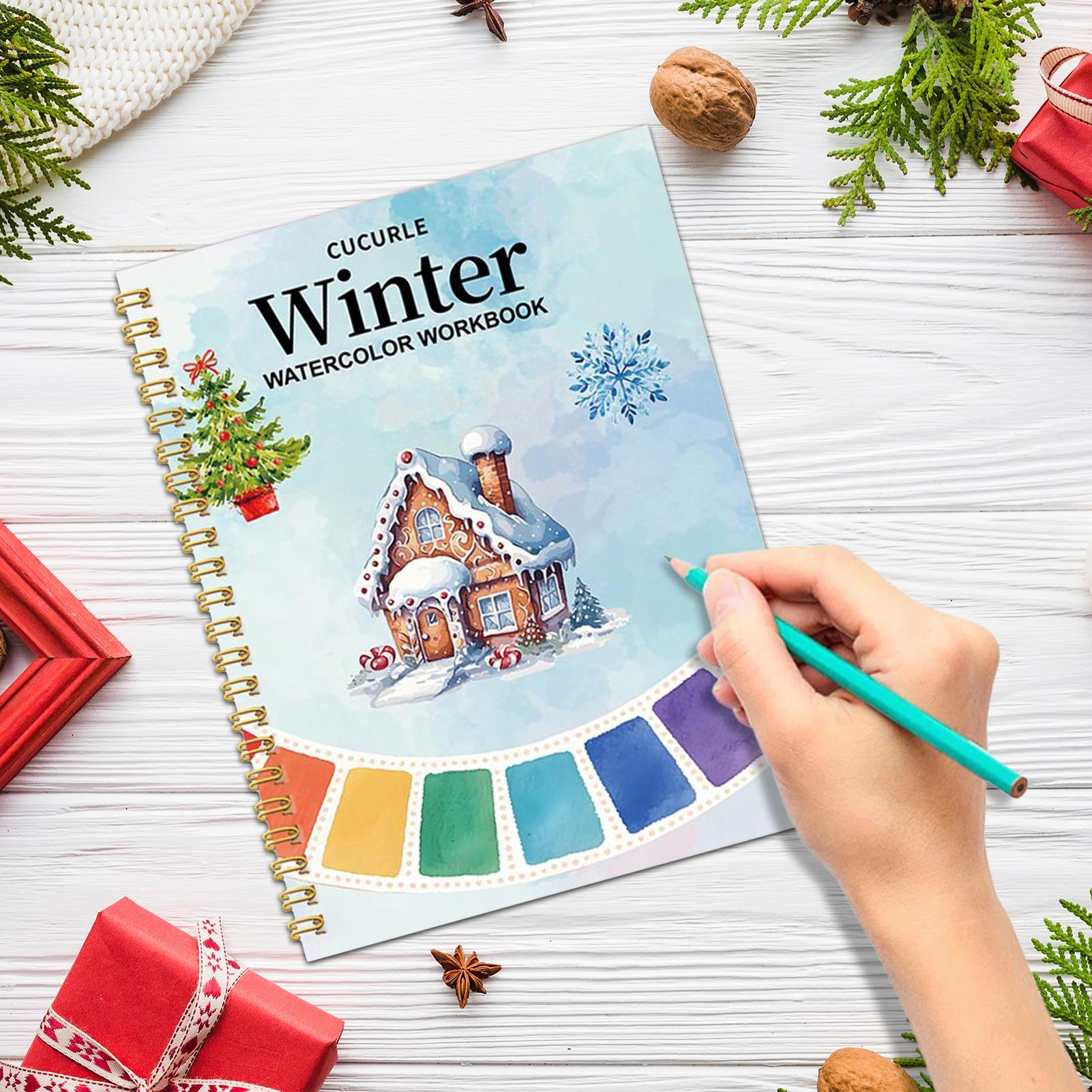 Beginner Watercolor Workbook C – Art Craft Book recenzja i cena