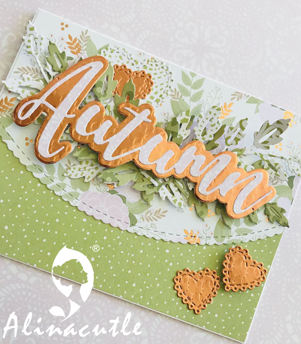 METAL CUTTING DIES cut AlinaCr – Art And Craft Autumn recenzja i cena
