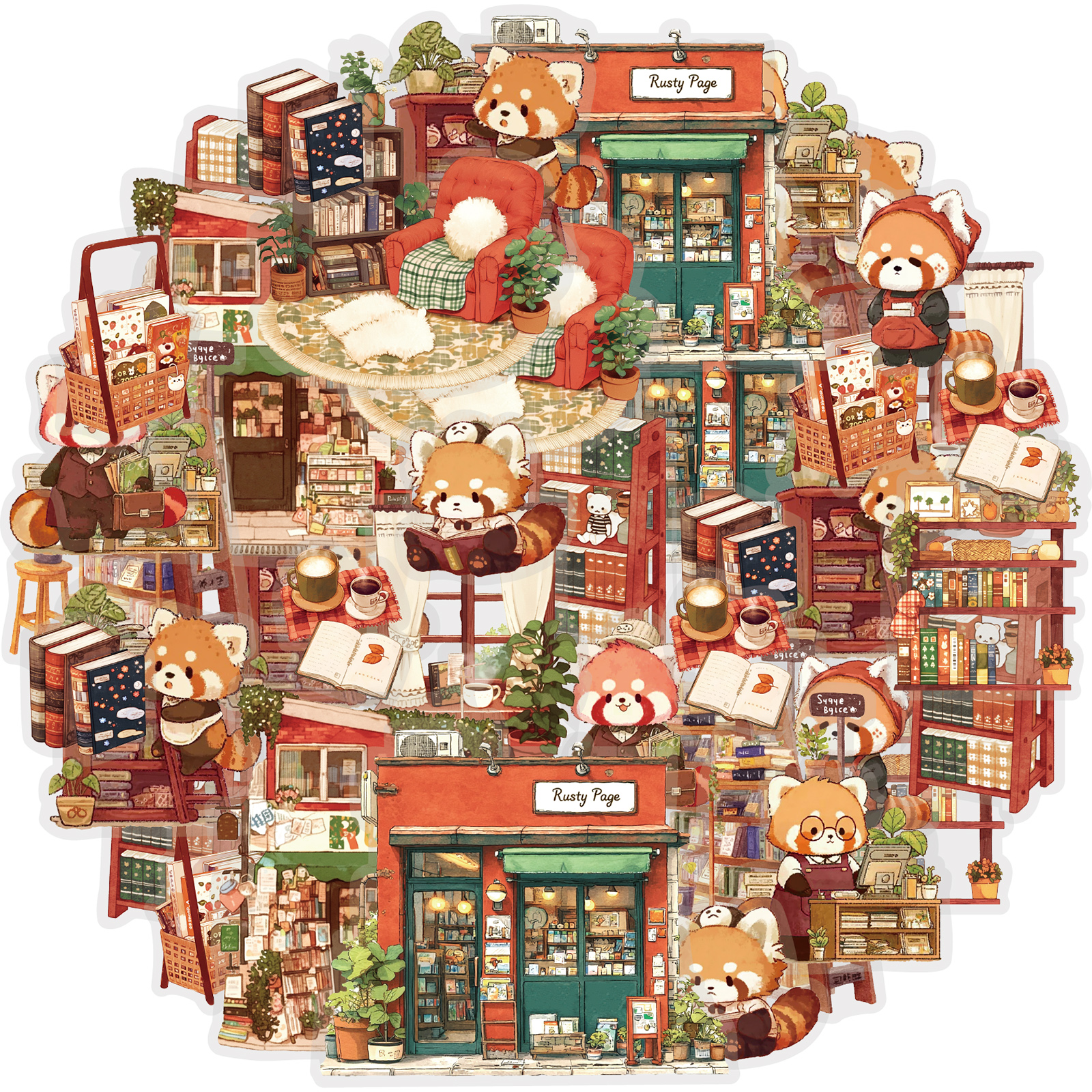 Etori Life 15Pcs Cute Red Red  – Art Craft Book recenzja i cena