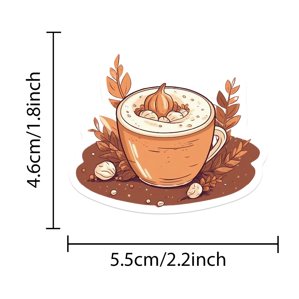 50PCS Cute Autumn Fall Sticker – Art And Craft Autumn recenzja i cena