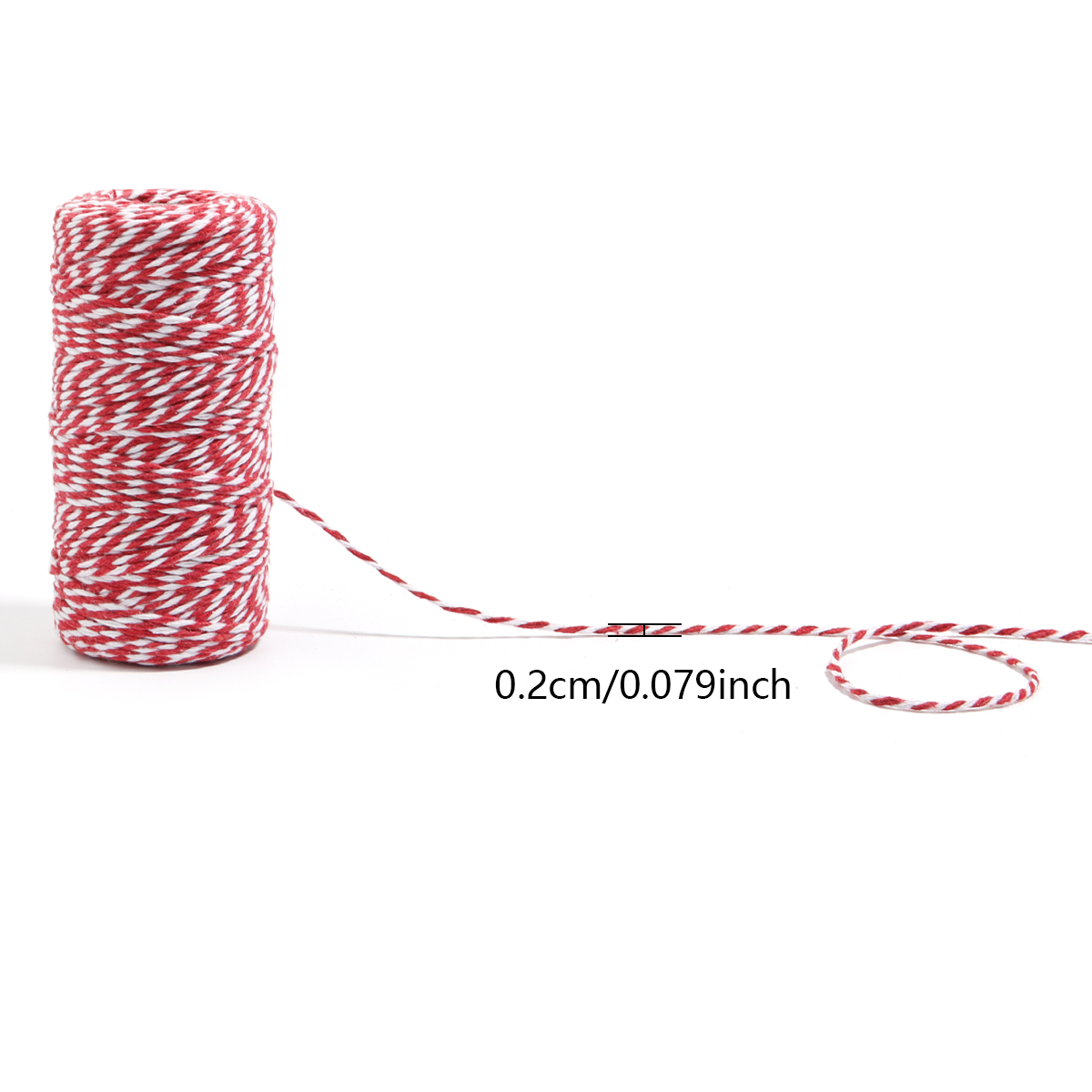 100M/Roll 2mm Bakers Twine Str – Art Craft Christmas recenzja i cena