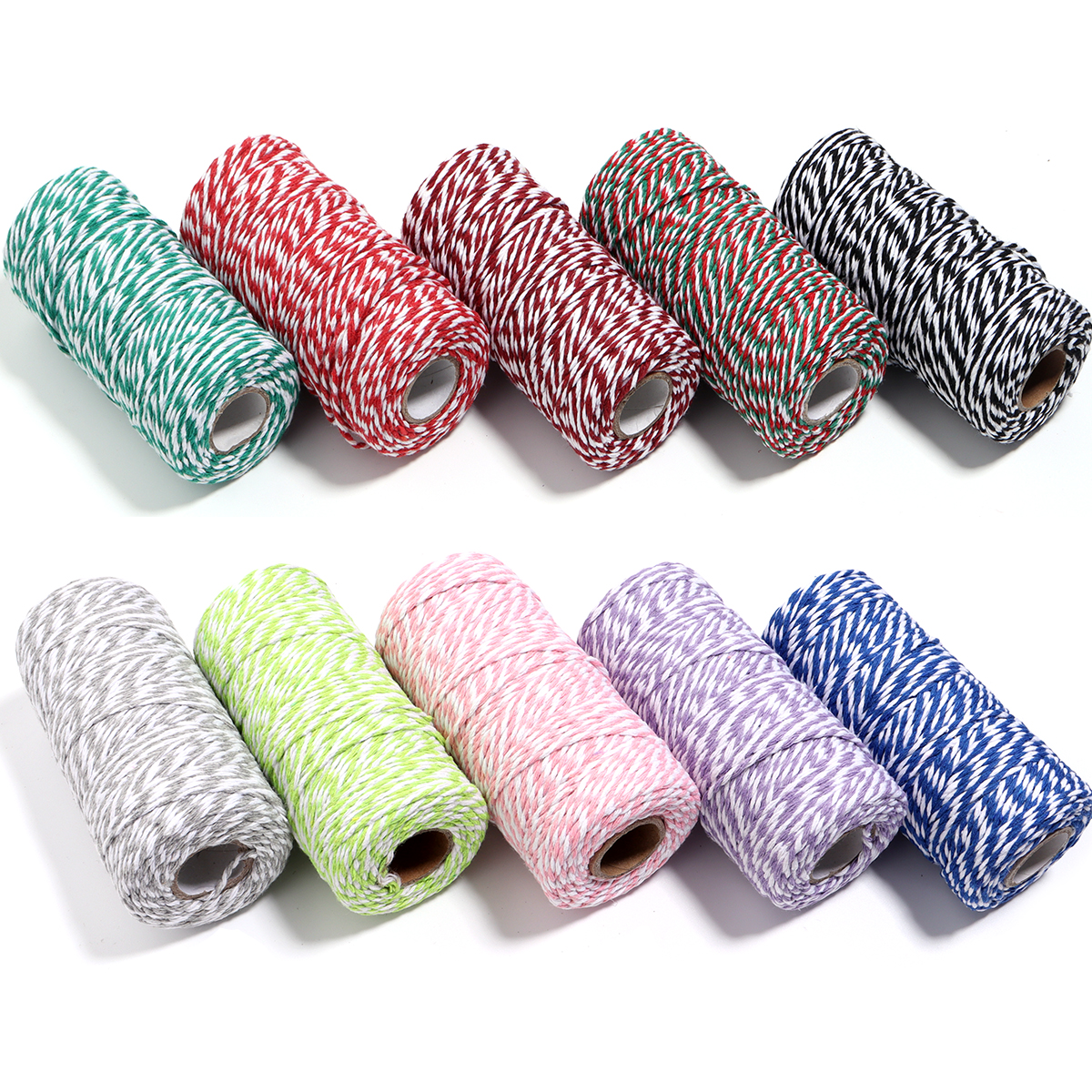 100M/Roll 2mm Bakers Twine Str – Art Craft Christmas recenzja i cena