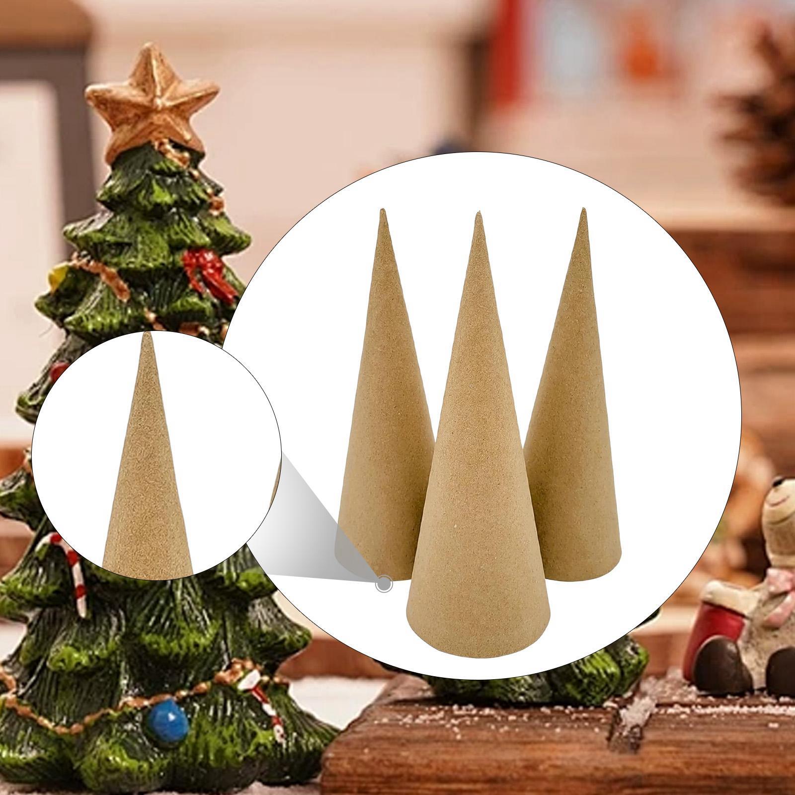 3x Paper Mache Cones, Open Bot – Art Craft With Cardboard recenzja i cena