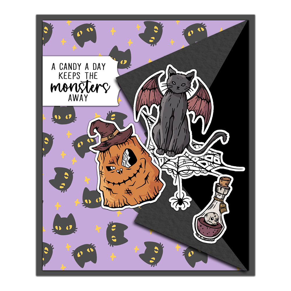 Mangocraft Happy Halloween Dec – Rubber Stamp Blank recenzja i cena