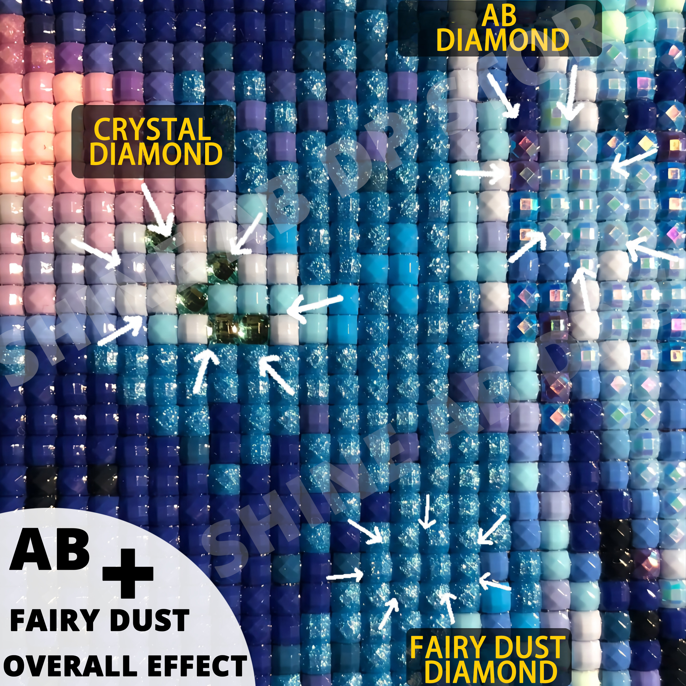 Fairy Dust AB Diamond Embroide – Box Art And Craft recenzja i cena