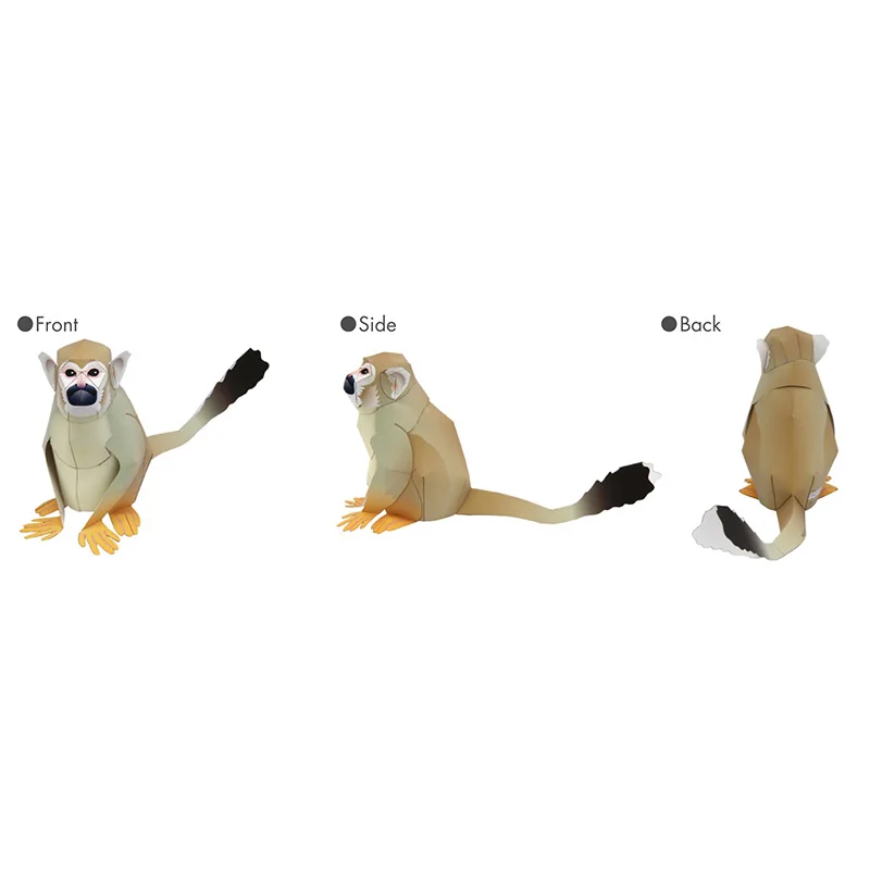 Squirrel Monkey Origami Art Fo – Art Craft With Cardboard recenzja i cena