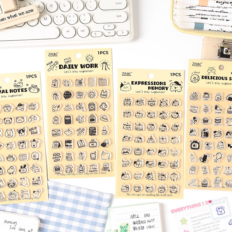 Mini Cute Daily Life Symbol Cl – Rubber Stamp Blank recenzja i cena