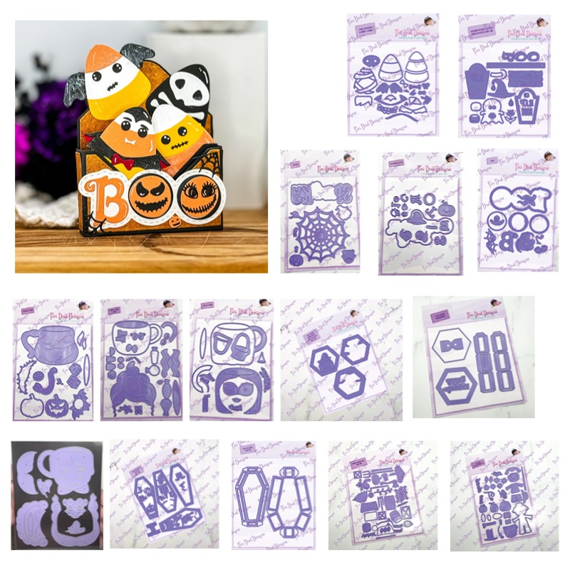 Clock Halloween Candy Boo Mug  – Rubber Stamp Blank recenzja i cena
