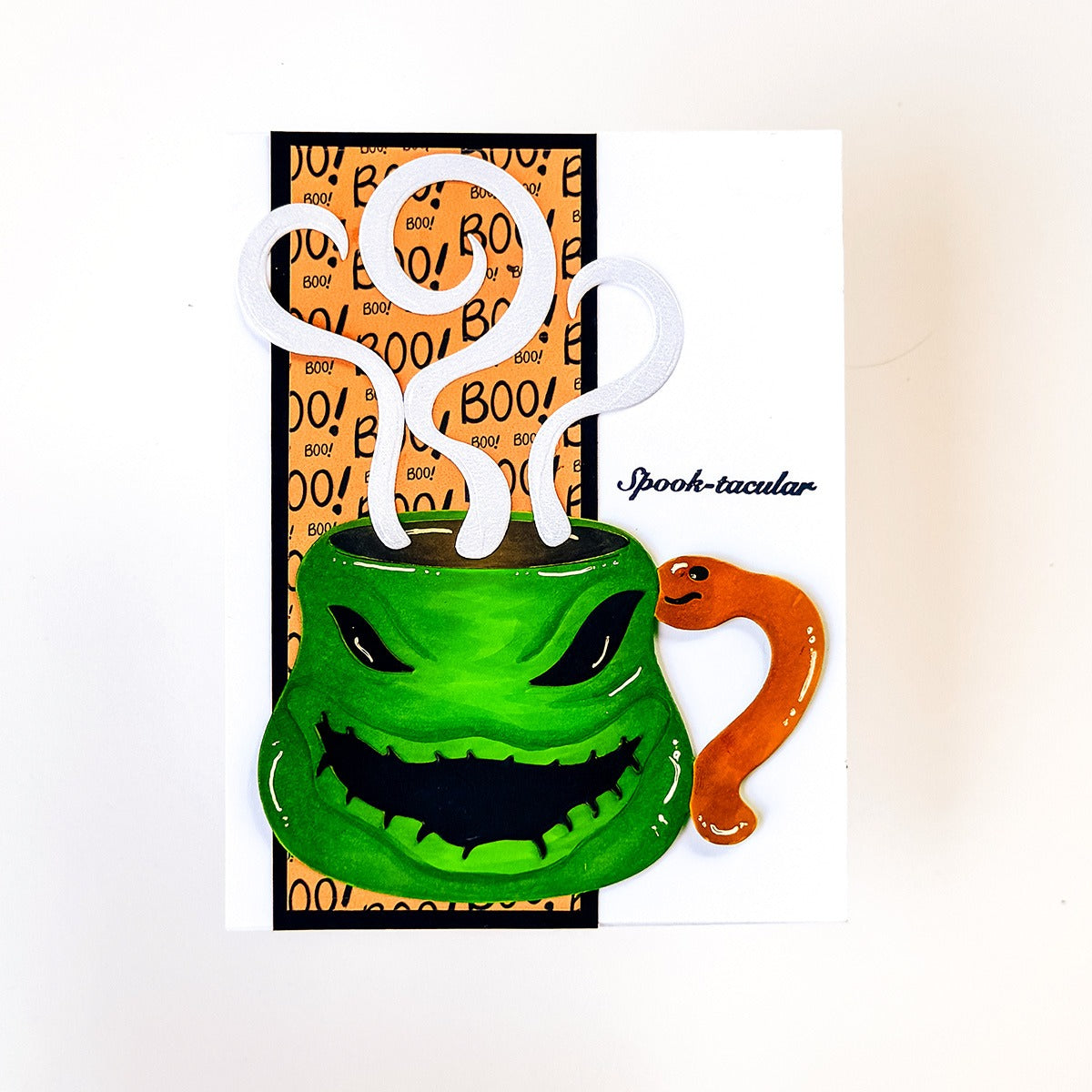 Clock Halloween Candy Boo Mug  – Rubber Stamp Blank recenzja i cena