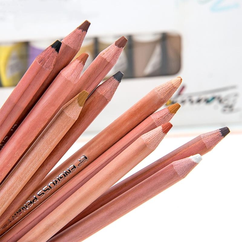 12Pcs Professional Soft Pastel – Colored Pencil Professional recenzja i cena