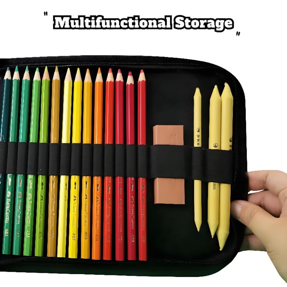 36/48/72 Hole Pen Curtain Blac – Colored Pencil Professional recenzja i cena