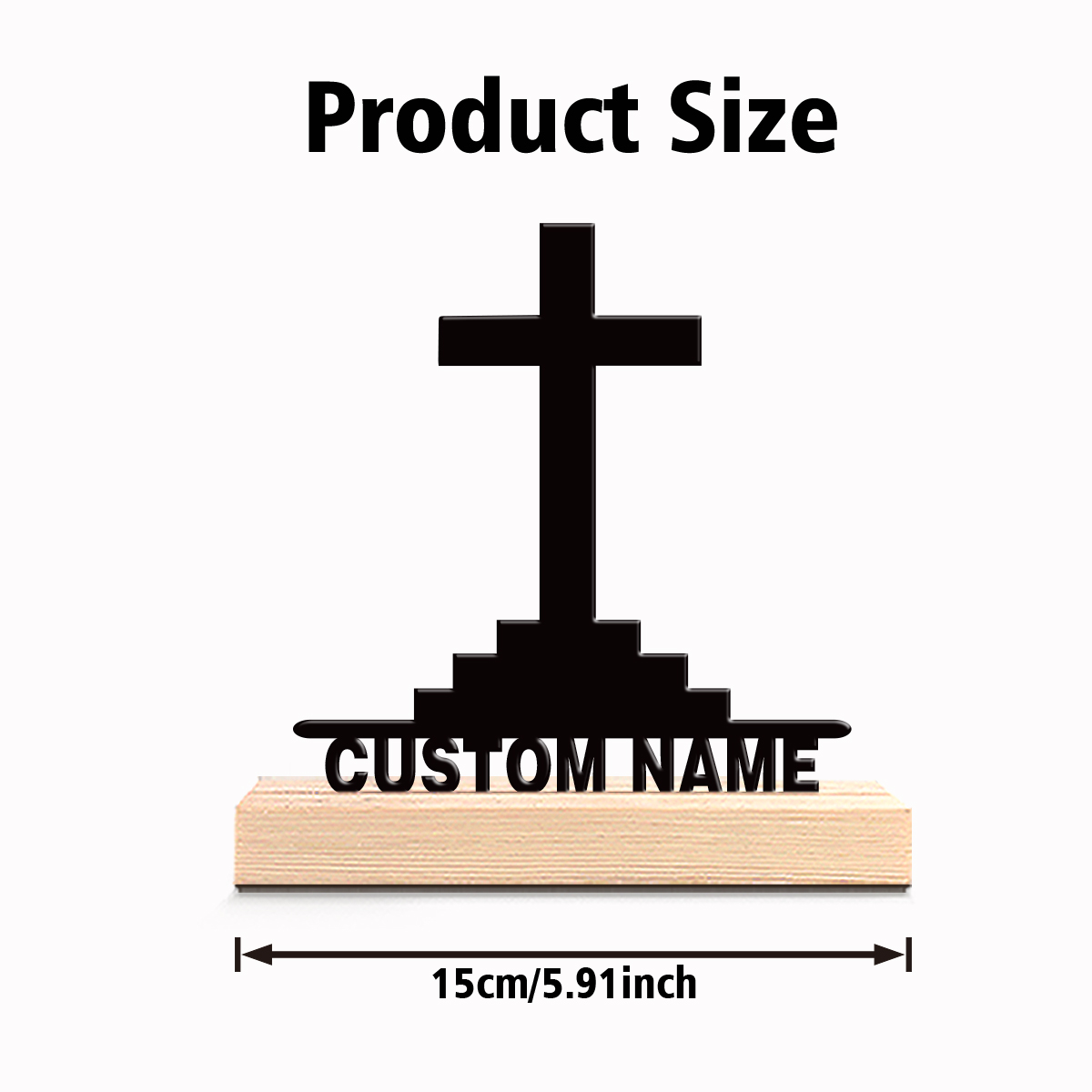 1pc Simple Holy Cross Custom T – Art Craft Simple recenzja i cena