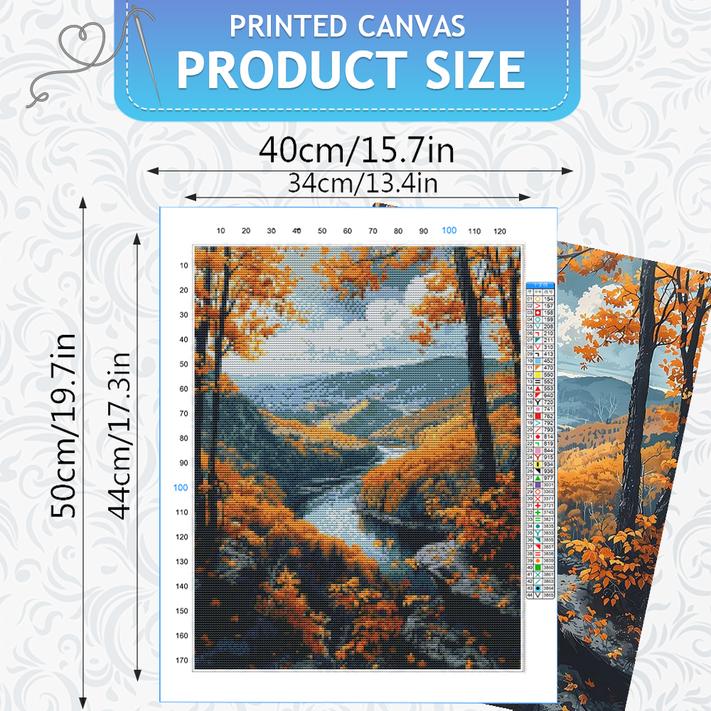 HUACAN Field Mountain Cross Po – Art And Craft Autumn recenzja i cena