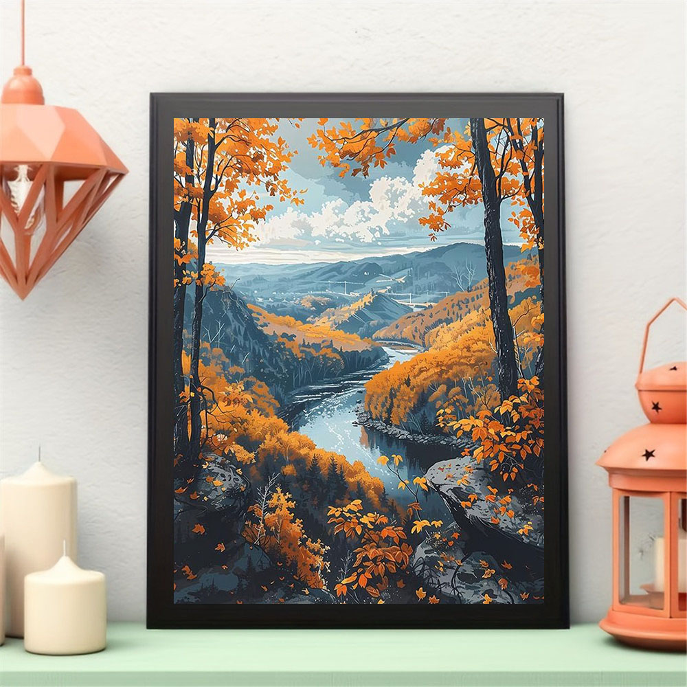 HUACAN Field Mountain Cross Po – Art And Craft Autumn recenzja i cena