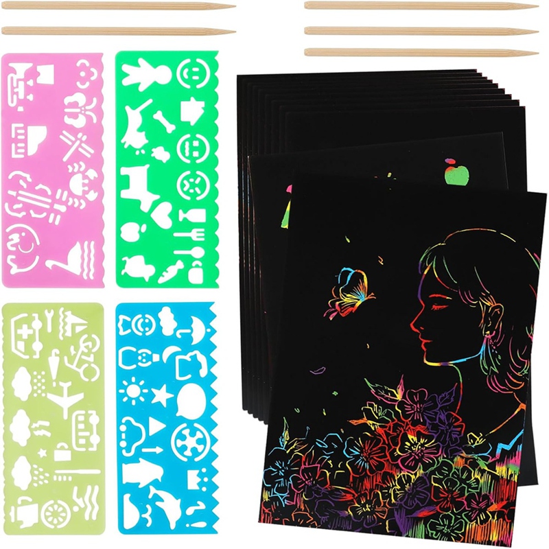 Scratch Paper Art Set, Black C – Art Craft And recenzja i cena