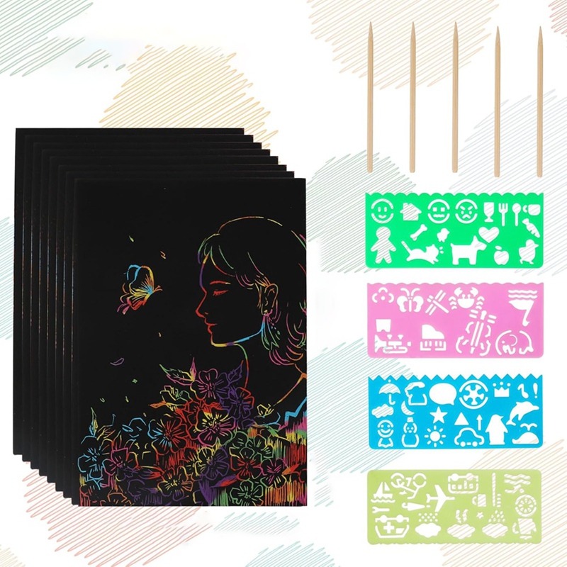 Scratch Paper Art Set, Black C – Art Craft And recenzja i cena