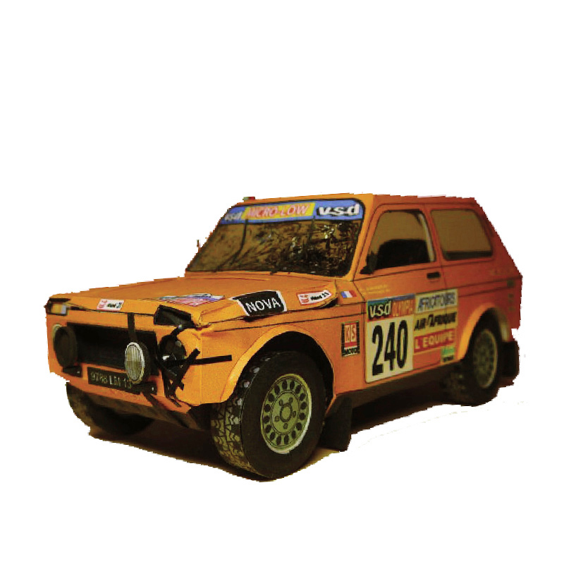 LADA NIVA 1985 1:32 Dakar Rall – Art Craft With Cardboard recenzja i cena