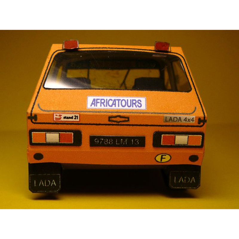 LADA NIVA 1985 1:32 Dakar Rall – Art Craft With Cardboard recenzja i cena