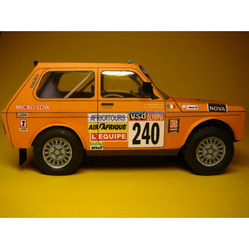 LADA NIVA 1985 1:32 Dakar Rall – Art Craft With Cardboard recenzja i cena