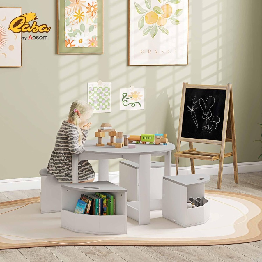 5Piece Toddler Table And Chair – Art And Craft For Nursery recenzja i cena