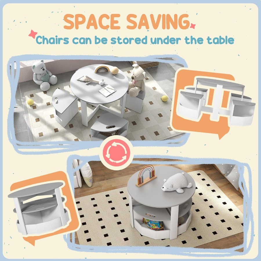 5Piece Toddler Table And Chair – Art And Craft For Nursery recenzja i cena