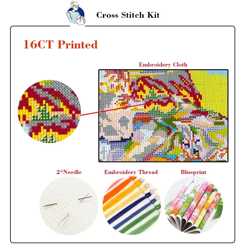 Joy Sunday Cross Stitch Kit Au – Art And Craft Autumn recenzja i cena