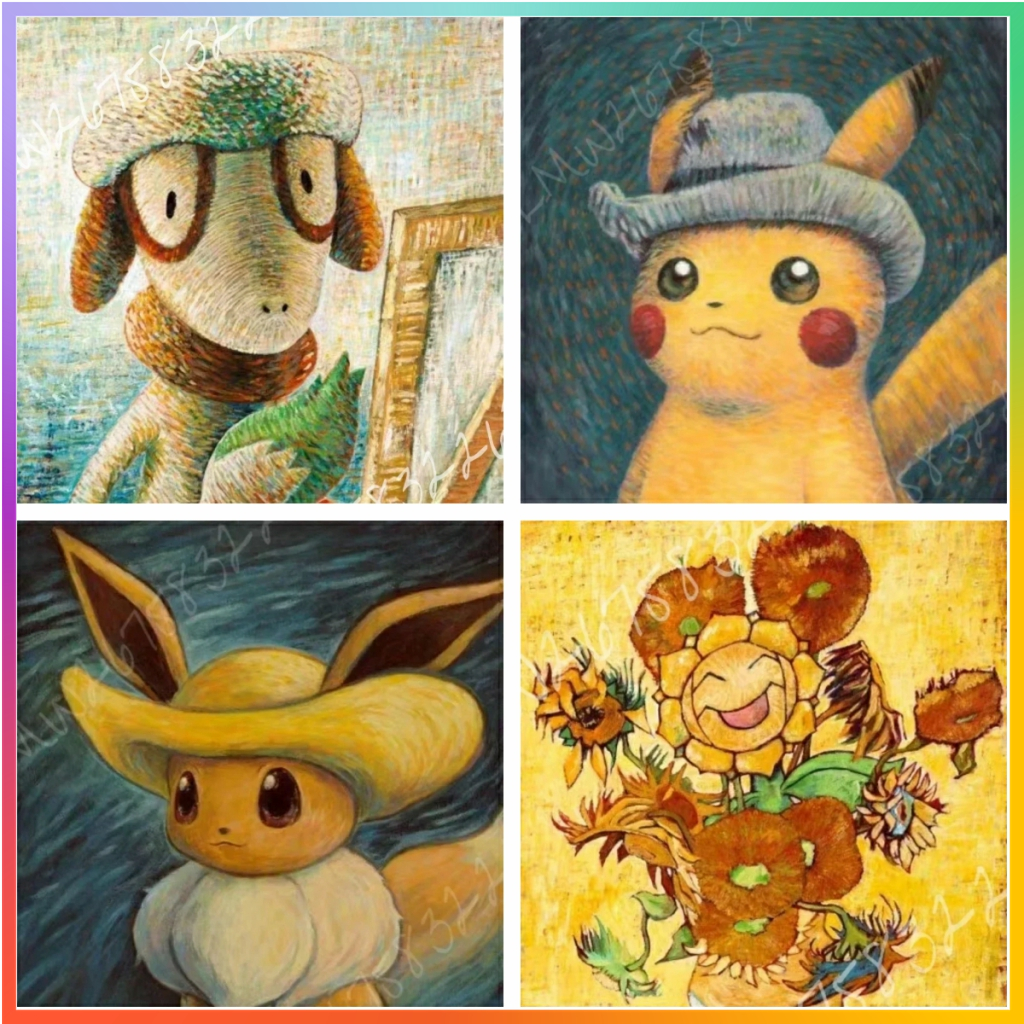 Van Gogh Museum Pokemon Anime  – Art Craft Museum recenzja i cena