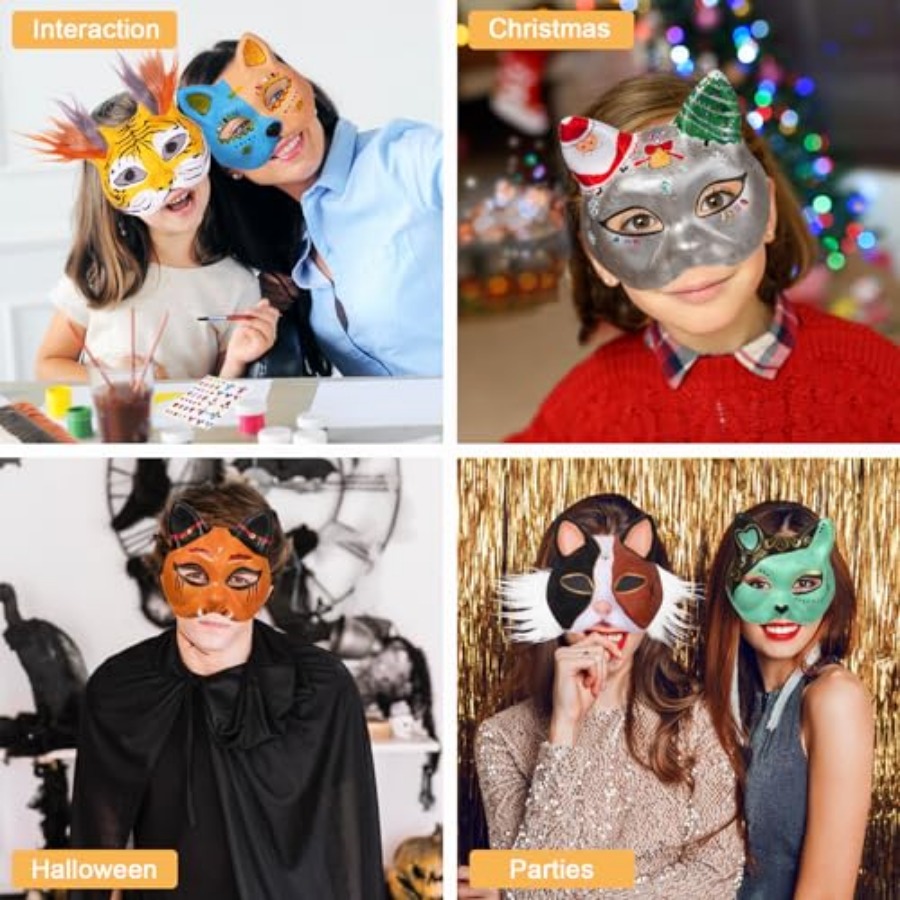 OPPKIE Cat Fox Mask 3PCS with  – Art Craft Cup recenzja i cena