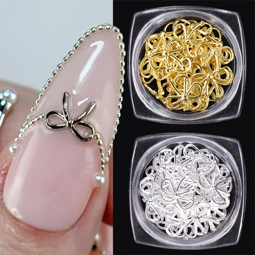 30Pcs/Box 3D Hollow Bowknot Na – Box Art And Craft recenzja i cena