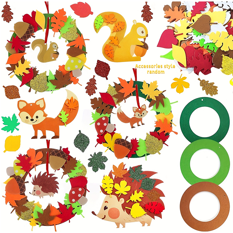 Autumn Creative Diy Wreath Cra – Art And Craft Autumn recenzja i cena