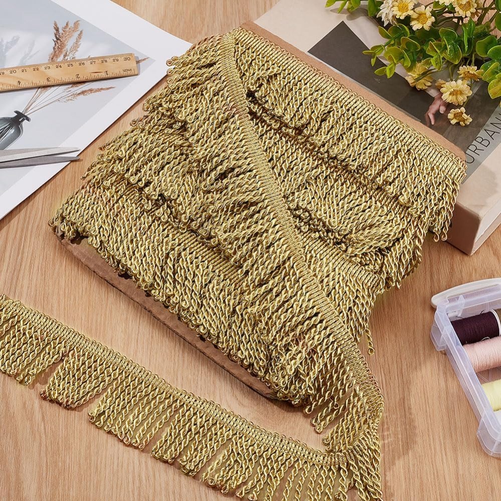 12 Yardsx2.2Inch Fringe Trim C – Box Art And Craft recenzja i cena